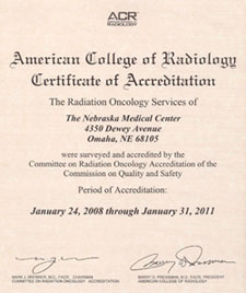 Certificate of Accreditation