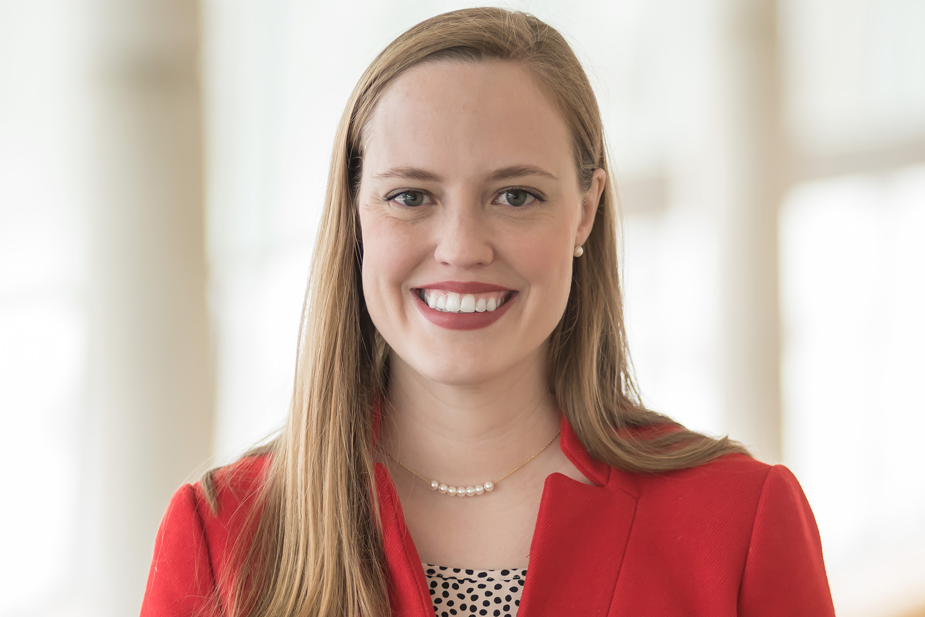 Anne H. Bowen Fischer poses for a headshot