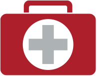 Medical bag icon