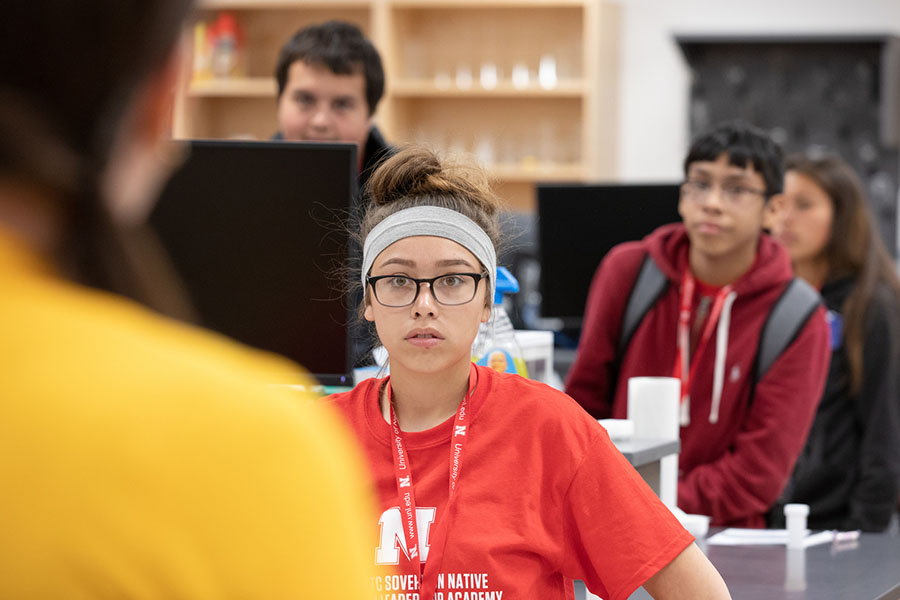 UNMC is drawing high school and college students to the health professions. 