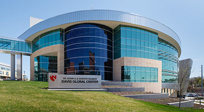 Davis Global Center on UNMC's Omaha campus
