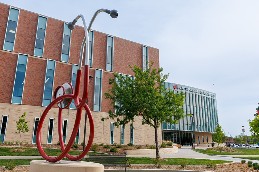 Exterior shot of UNMC Kearney campus.