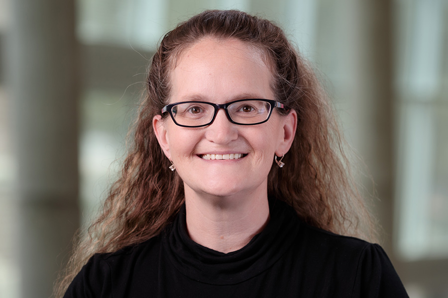 Laura Chytka posses for a headshot