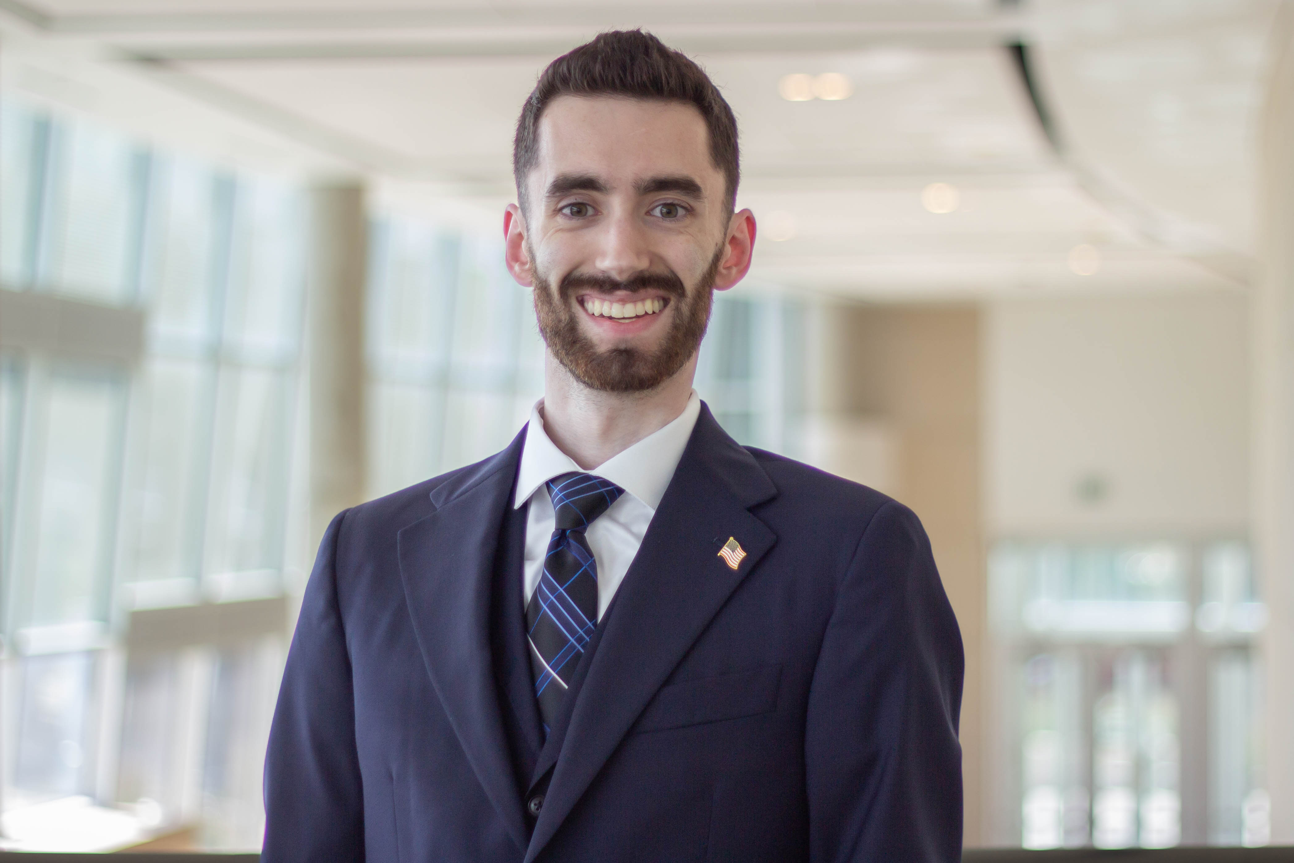 Matt McManigal poses for a headshot