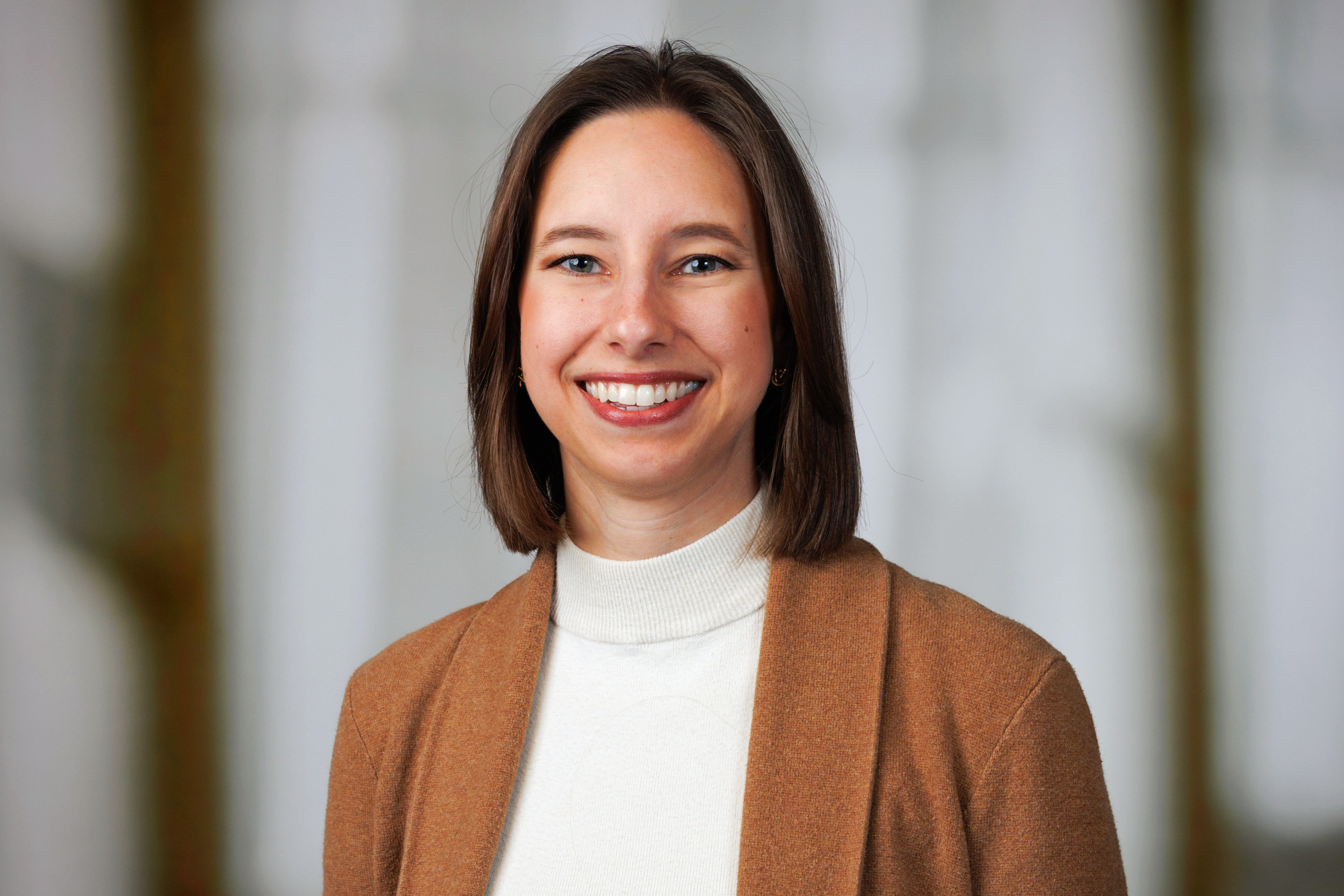 Rebecca Baker poses for a headshot