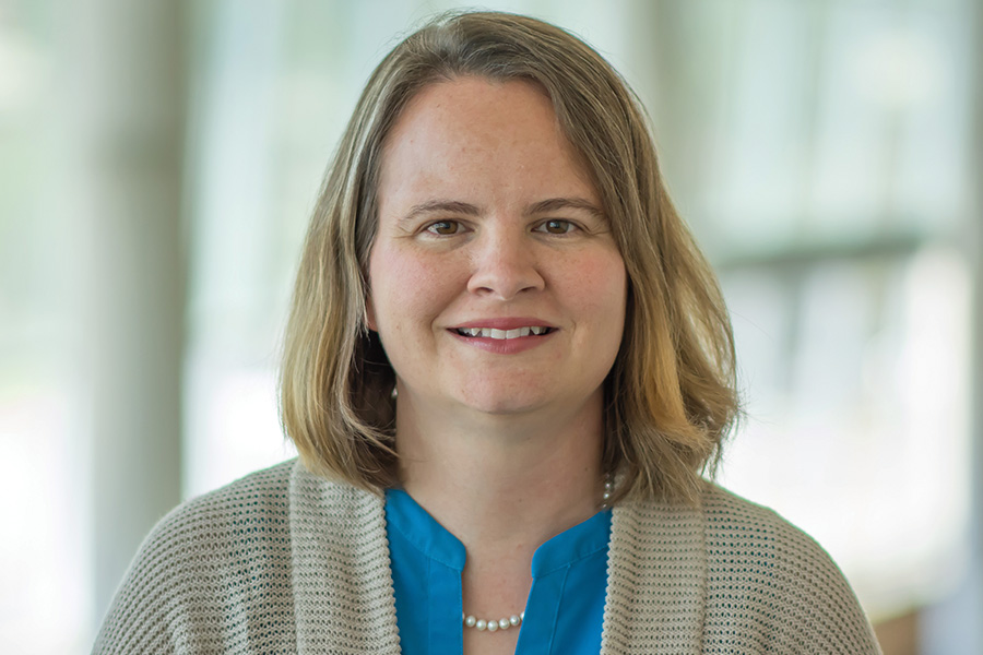 Dr. Beth Beam poses for a headshot