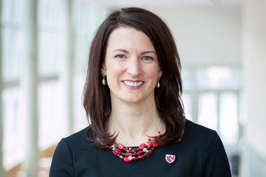 Betsy Becker poses for a headshot