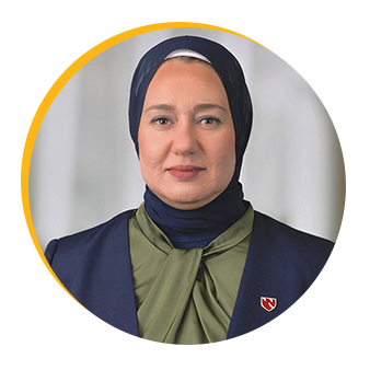 Professional headshot of Dr. Maha Farid