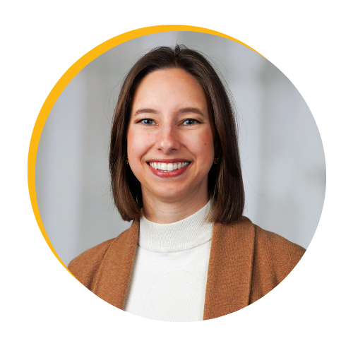 Rebecca Baker poses for a headshot