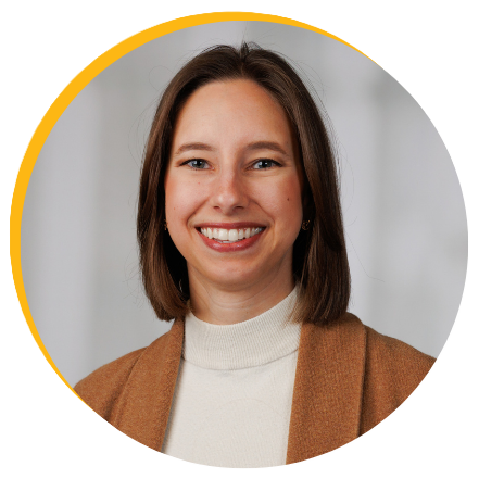 Rebecca Baker poses for a headshot