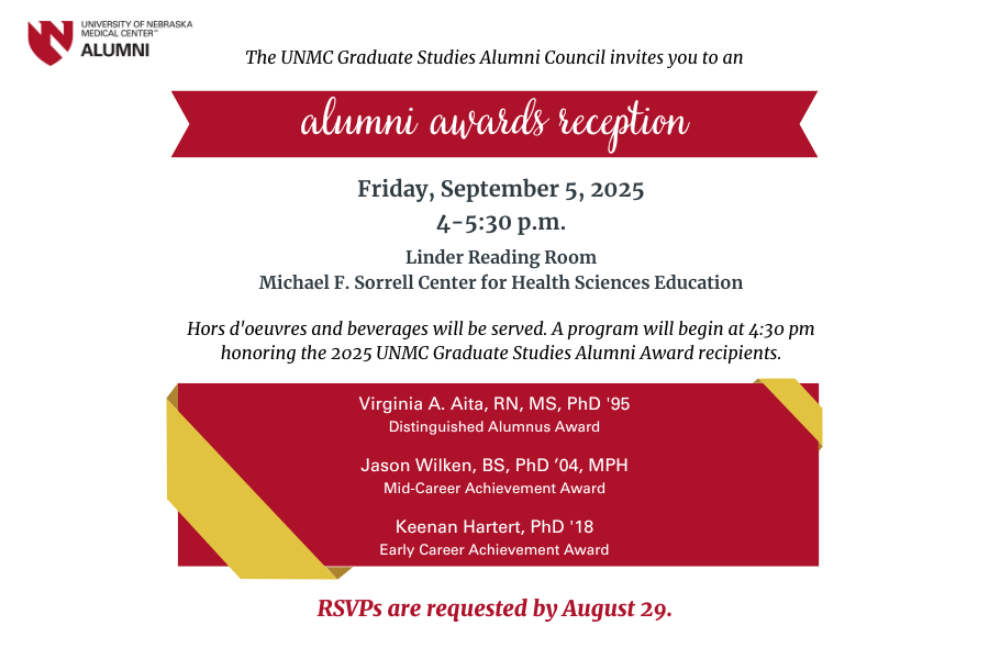 graduate studies alumni awards reception promo image
