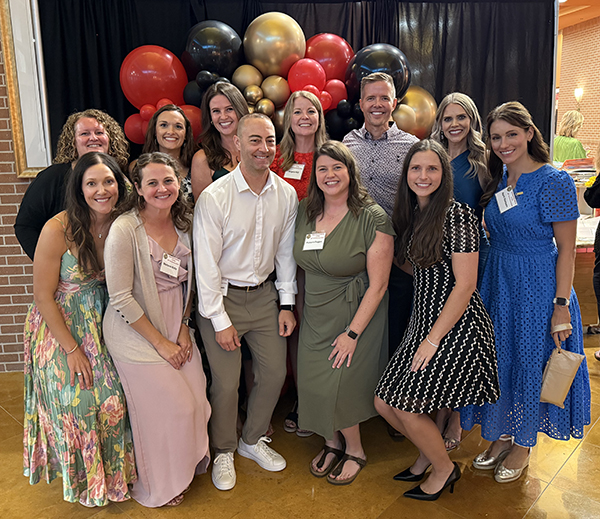 Members of the UNMC Physician Assistant class of 2010 gathered in August 2025 during the Nebraska Academy of PAs 50th Anniversary Gala in Omaha. 