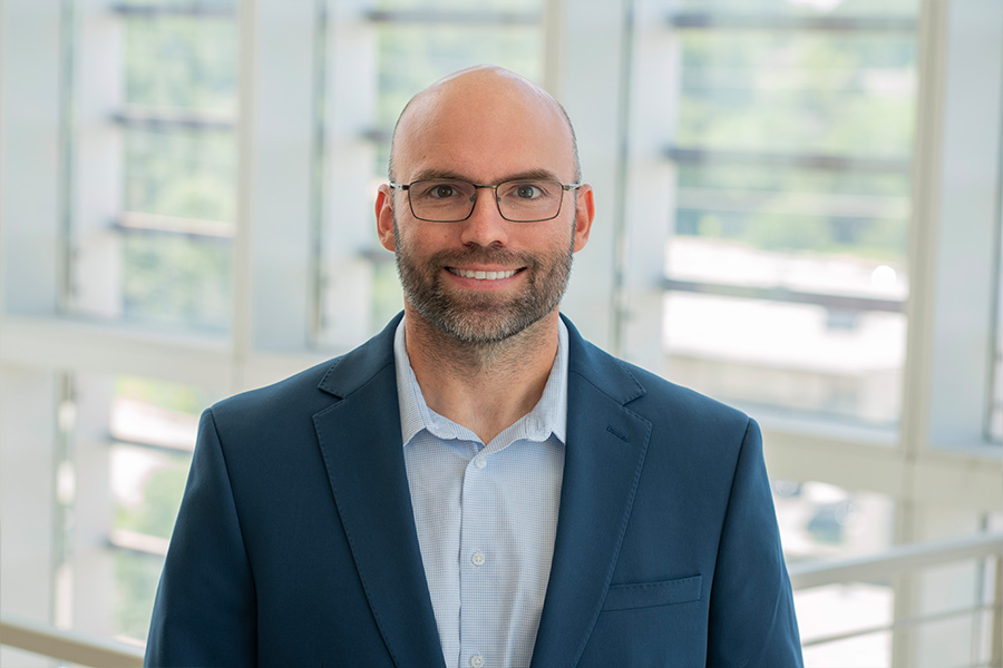 Braden Randall, CRNA, headshot