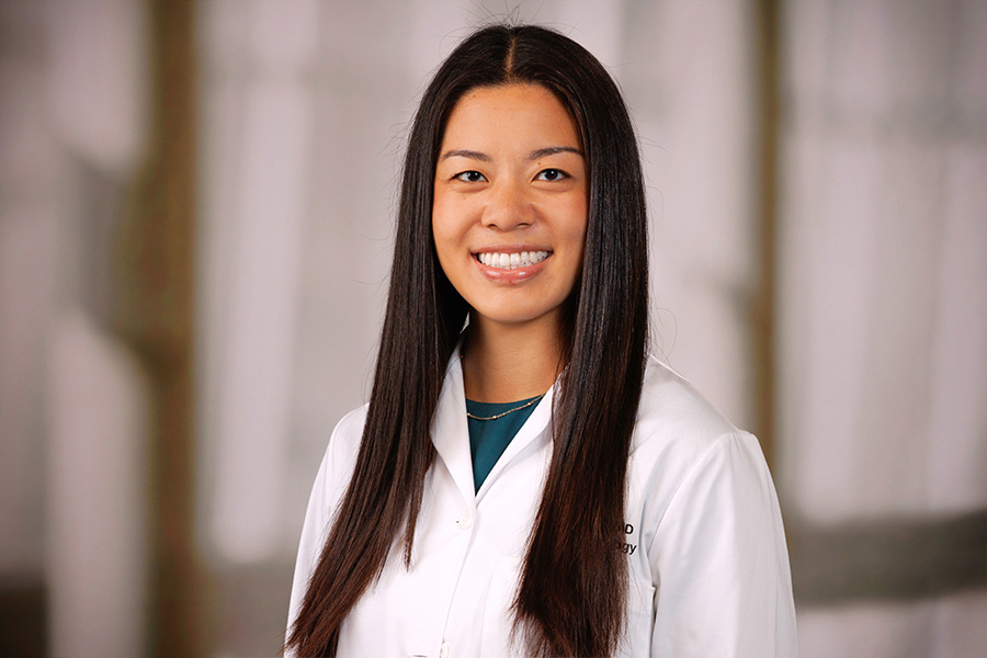 Joy Chang, MD, headshot in white lab coat