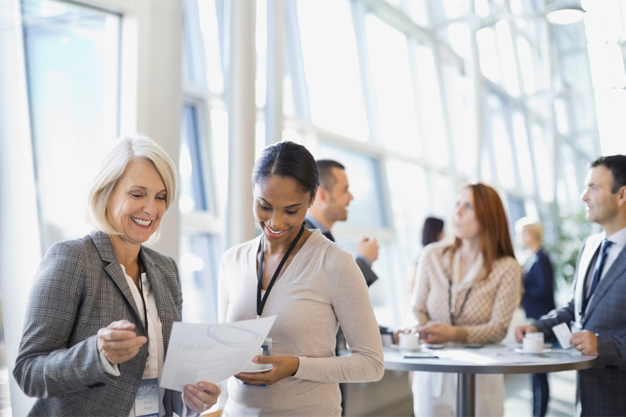 People network at a conference