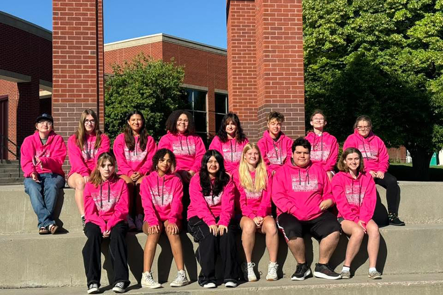 Jezrelle “Jezzy” Munyiri (bottom row, second from left) poses with her 2024 F.A.R.M. C.A.M.P. cohort. 