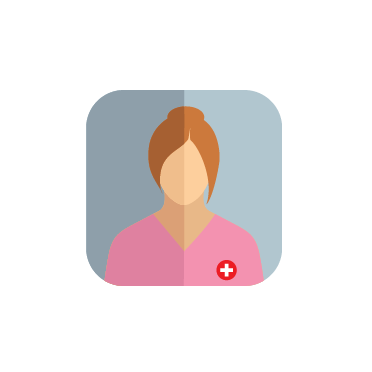 An icon image of a physician assistnt