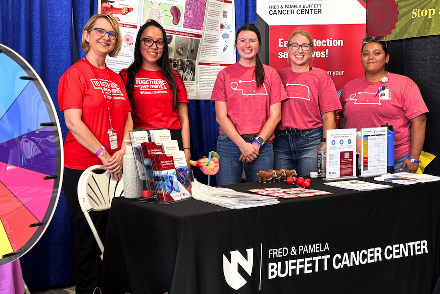 Cancer prevention and control navigators in a health fair