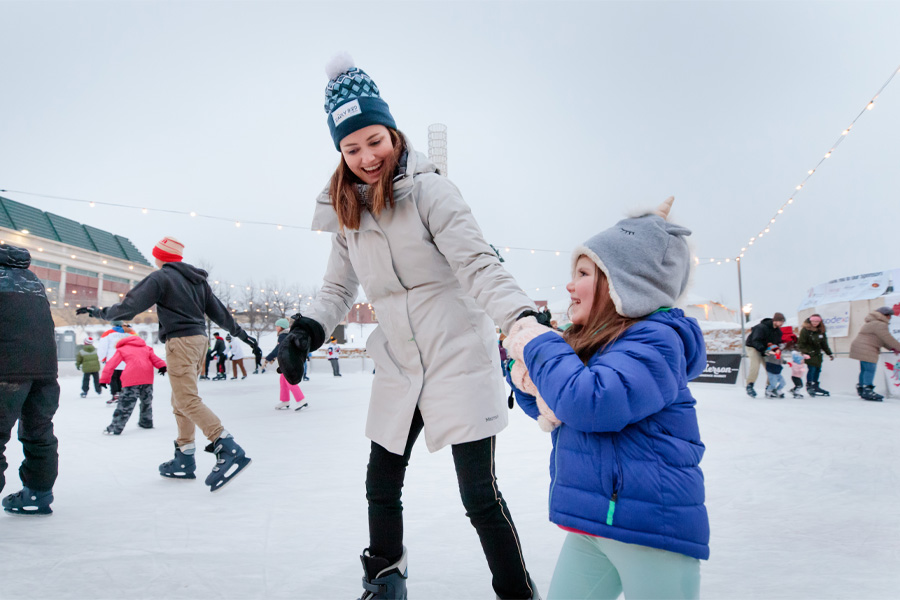 UNMC's ice skating rink opens for the season next weekend