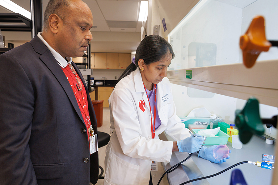 Dr. Kumbar and Dr. Zennifer