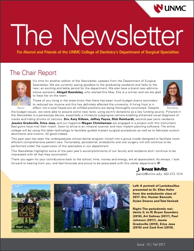 2017 Fall Newsletter