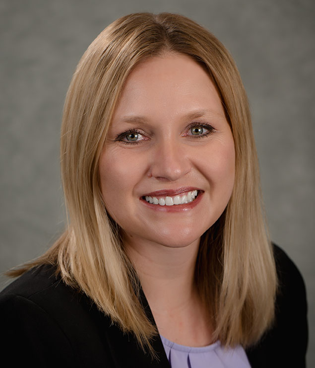 Sarah Shaffer poses for a headshot