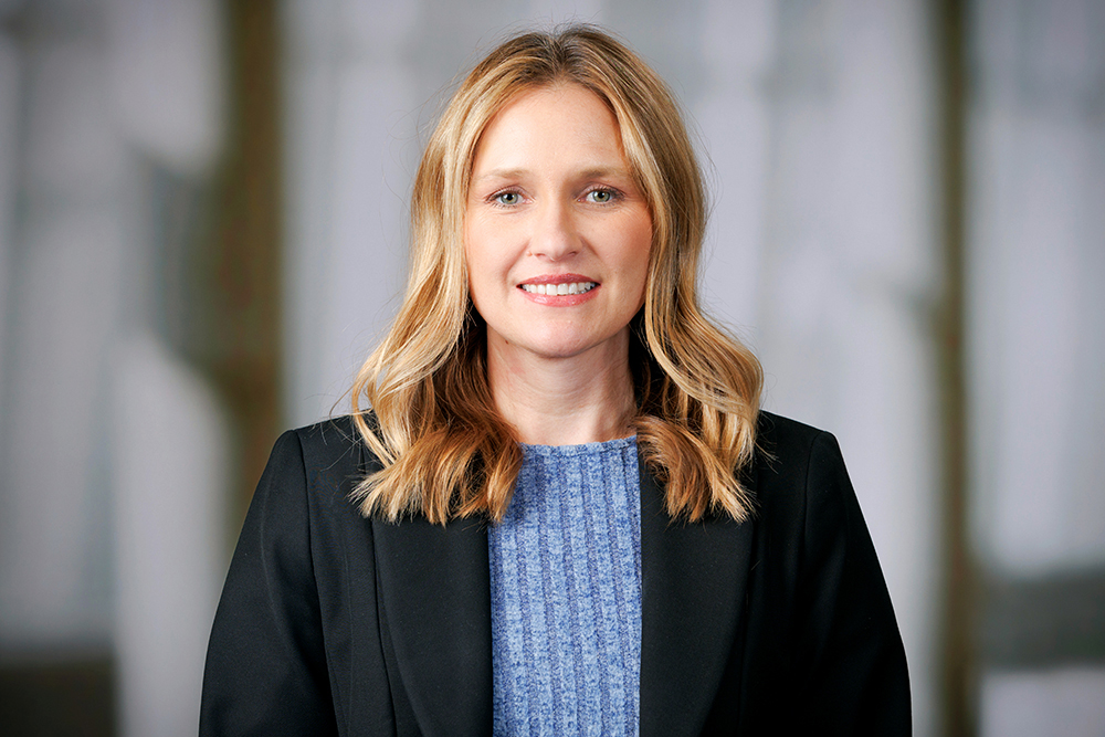 Sarah Shaffer poses for a headshot