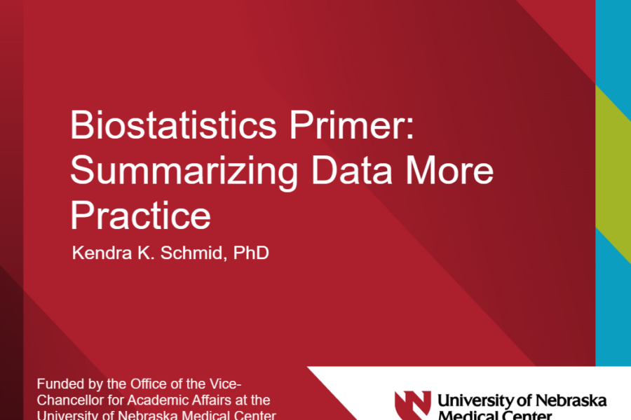 Summarizing Data More Practice title page