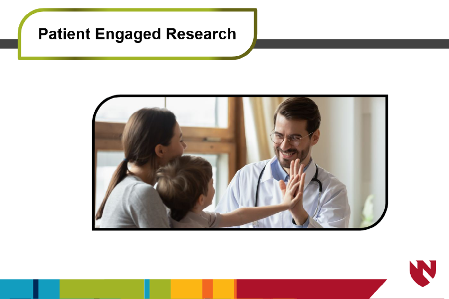 Screenshot showing child and doctor highfiving
