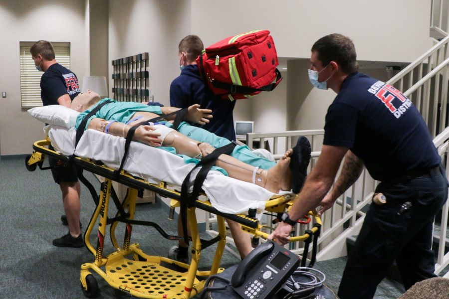 Bennington Fire simulation