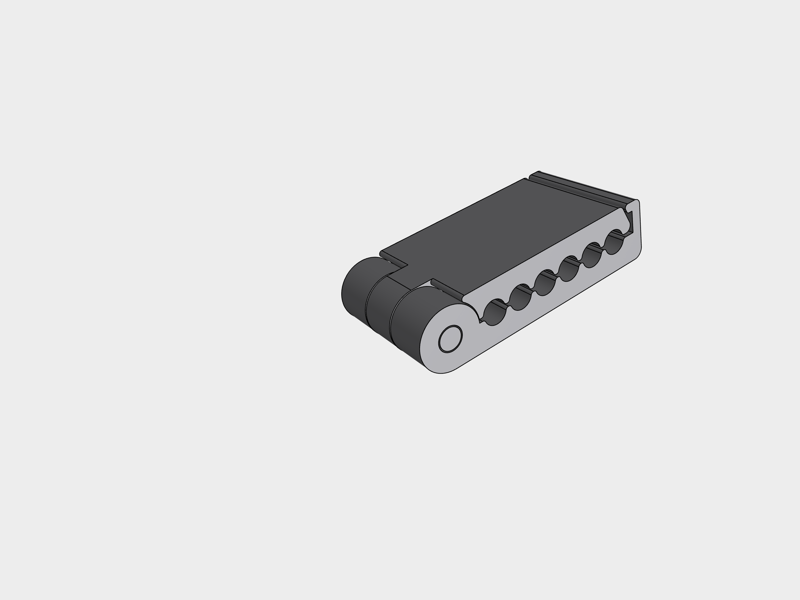 ecg cable organizer, closed