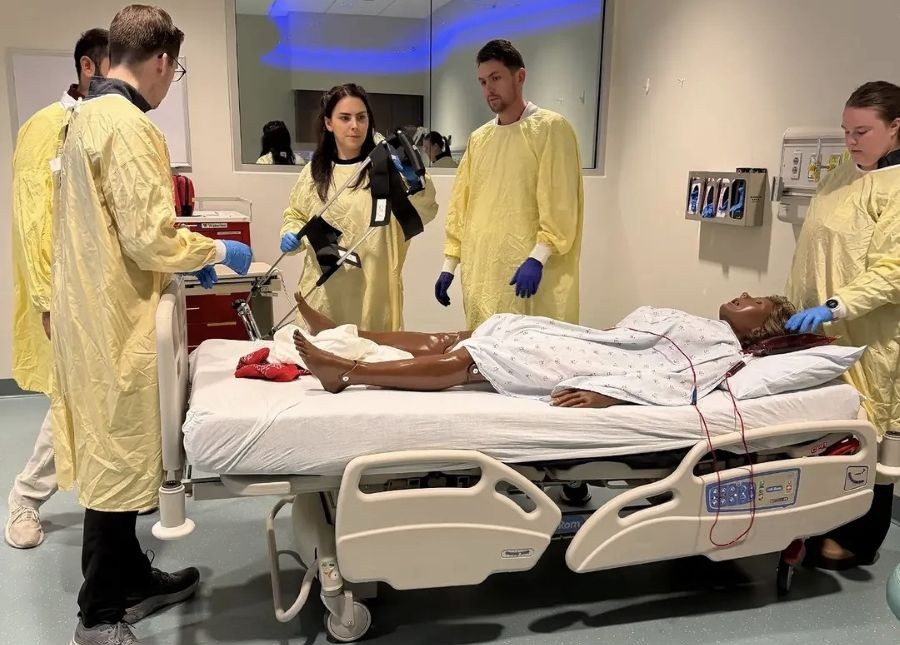 Resident simulation activity