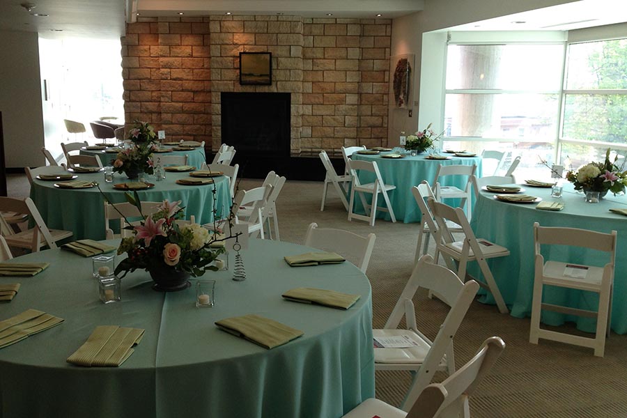 The Linder Reading Room is set for a spring lunch event.