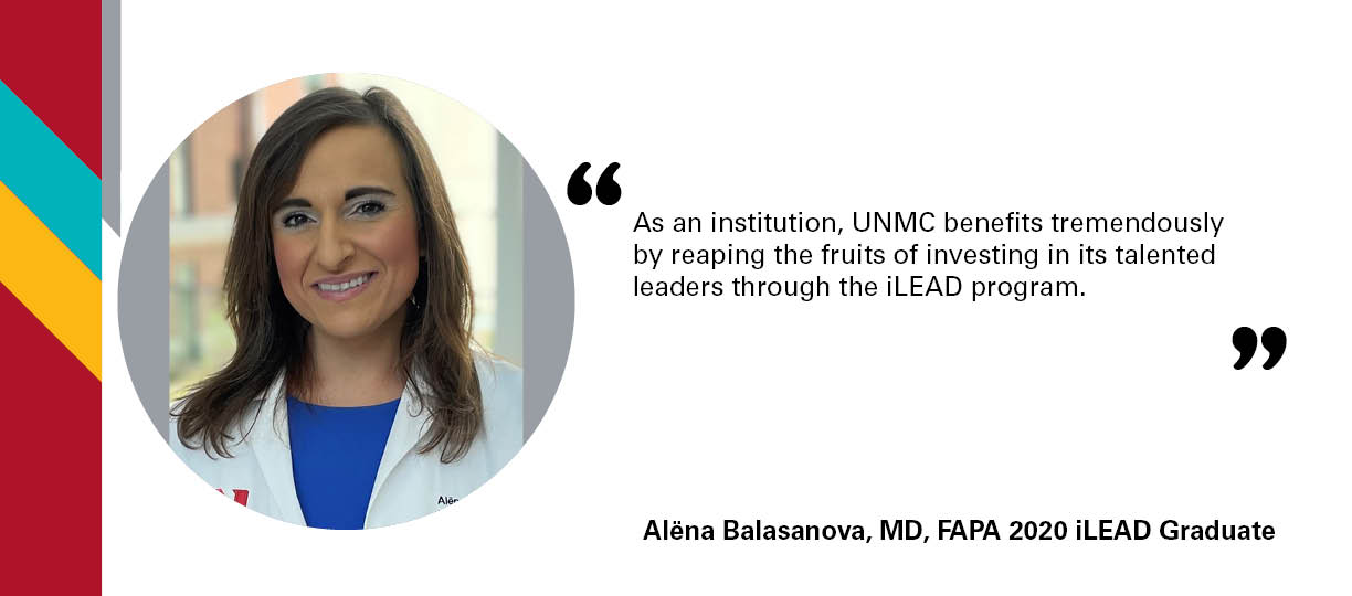 Alëna Balasanova: iLEAD benefits UNMC