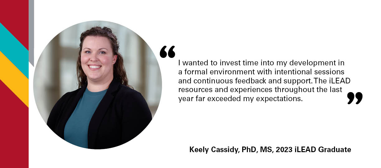 Keely Cassidy: invest in yourself through iLEAD