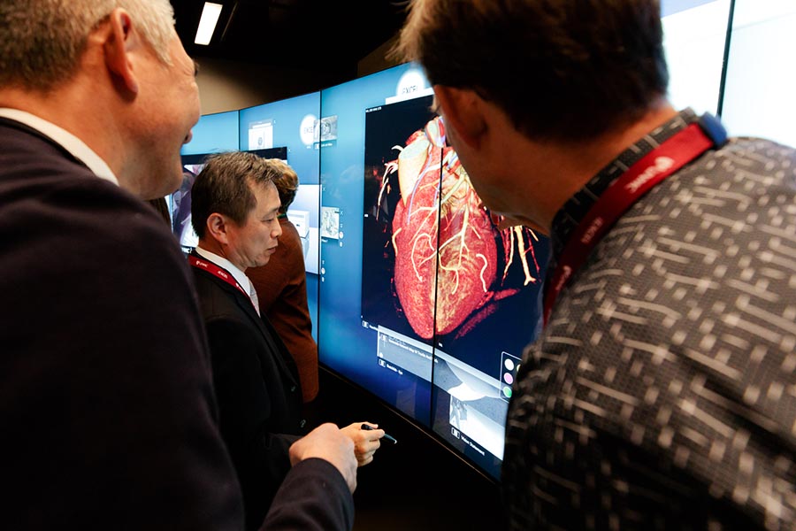 Officials and executives from Japan visit UNMC's iEXCEL simulation center