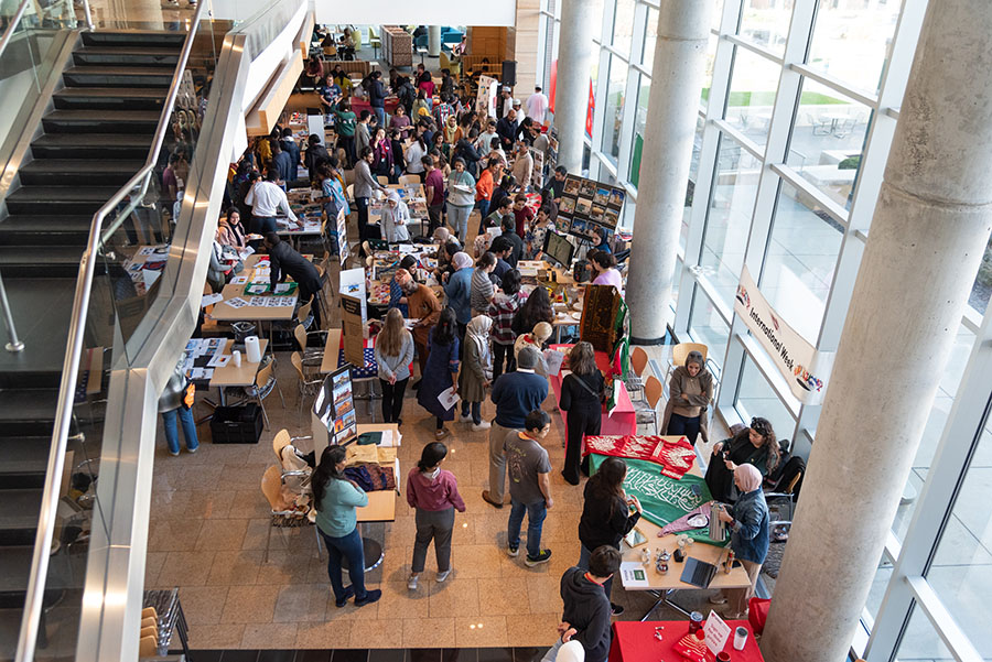 Culture Expo during the 2024 International Education Week.