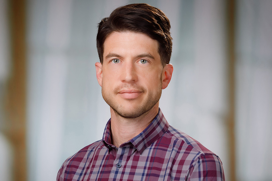 Mark Primeaux poses for a headshot