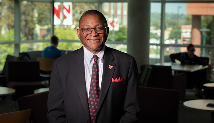 Dr. Dele Davies, dean of Graduate Studies