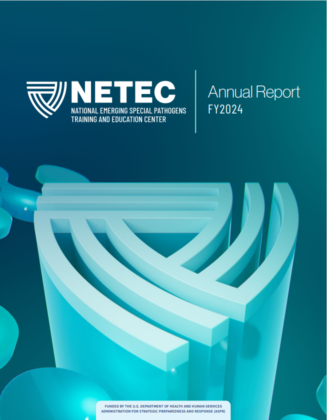 2024 NETEC annual report cover 
