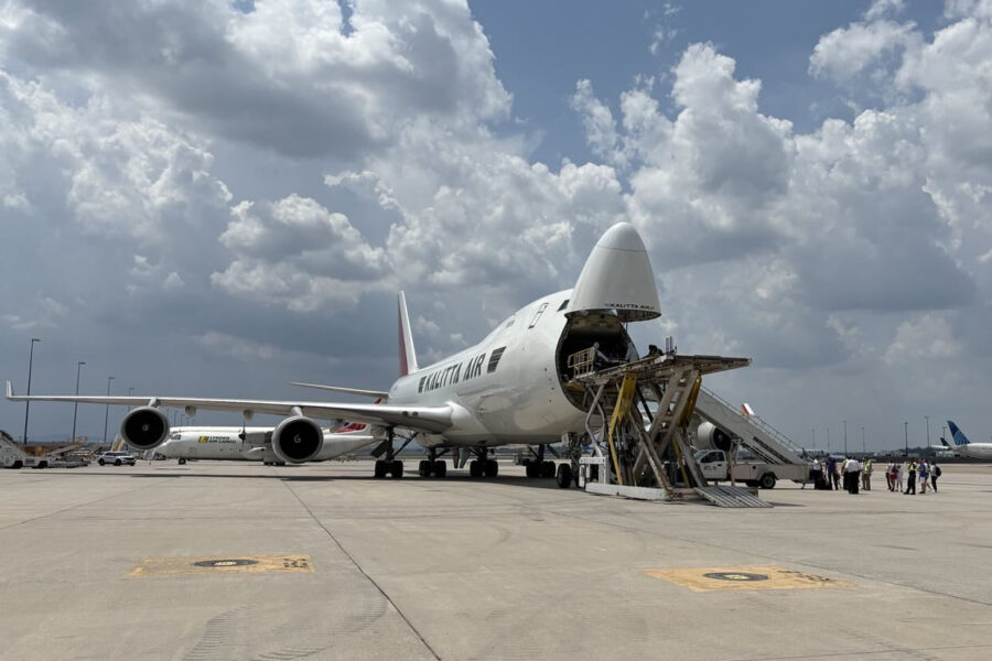 The training exercise, called Tranquil Passport, evaluated transportation plans, processes and procedures while utilizing the new Portable Biocontainment Unit.