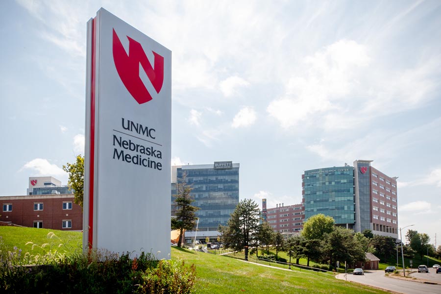 UNMC/Nebraska Medicine sign