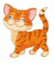 Orange striped kitten