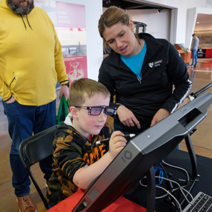 child using 3D workspace