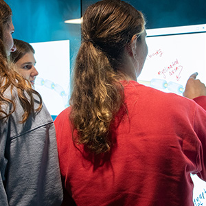 students at iWall