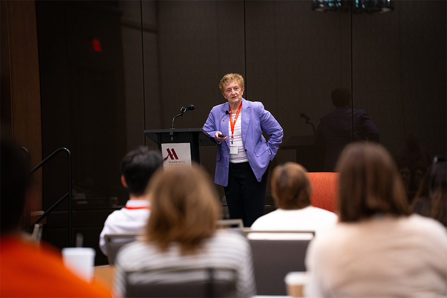 Dr. Boyers presenting at The Ohio State University's College of Nursing conference