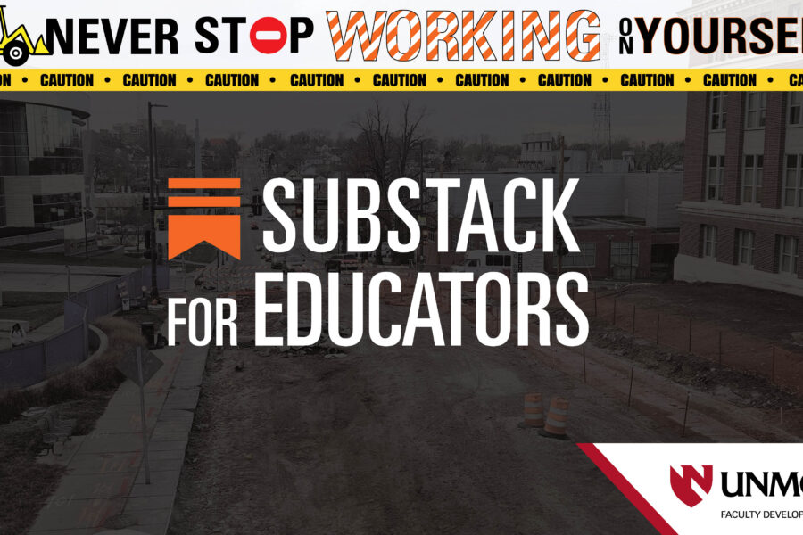 construction themed colors with the text "Never Stop Working on Yourself" and the event name