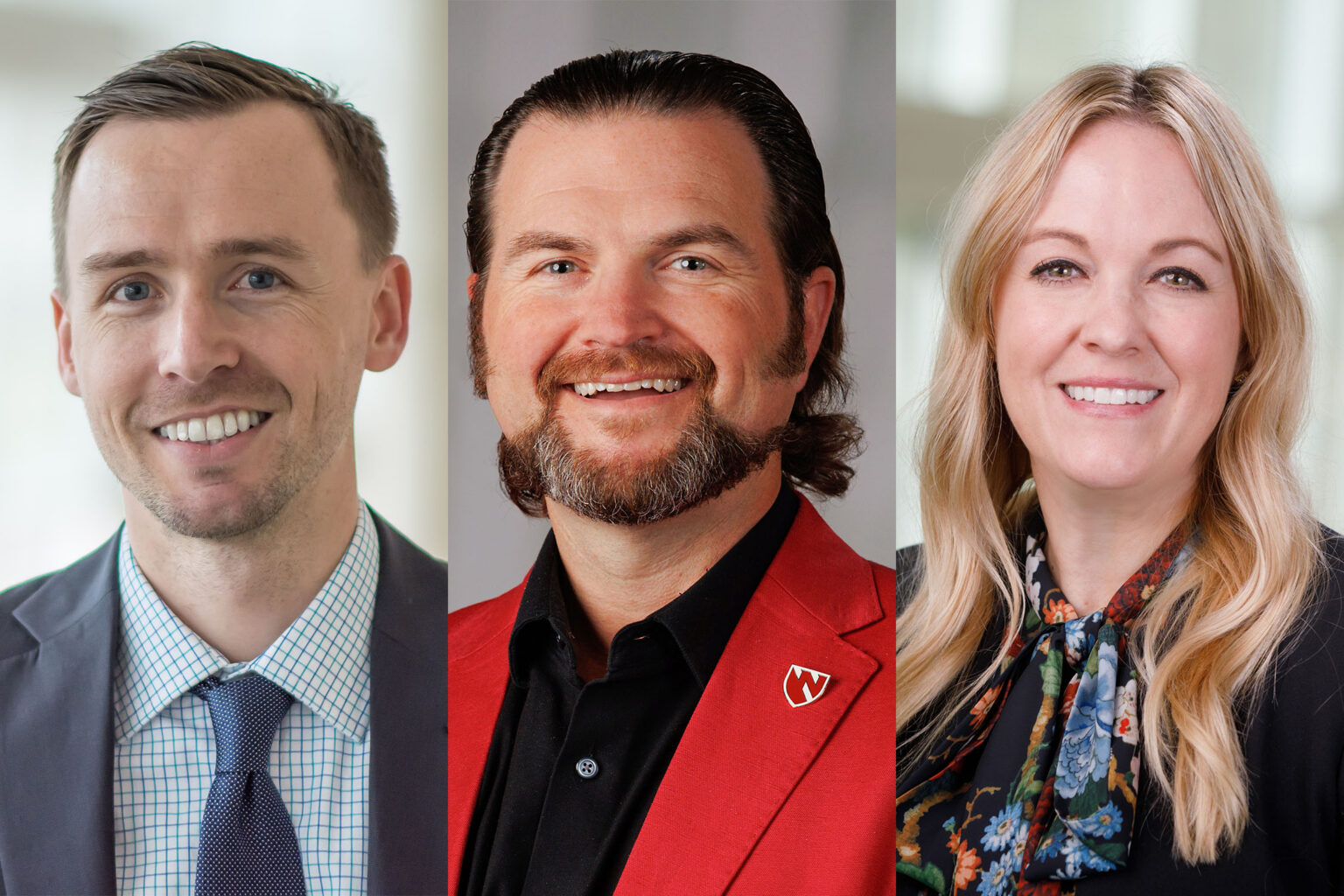 Dr. Bryant England, Dr. Matt Lunning and Dr. Nicole Shonka