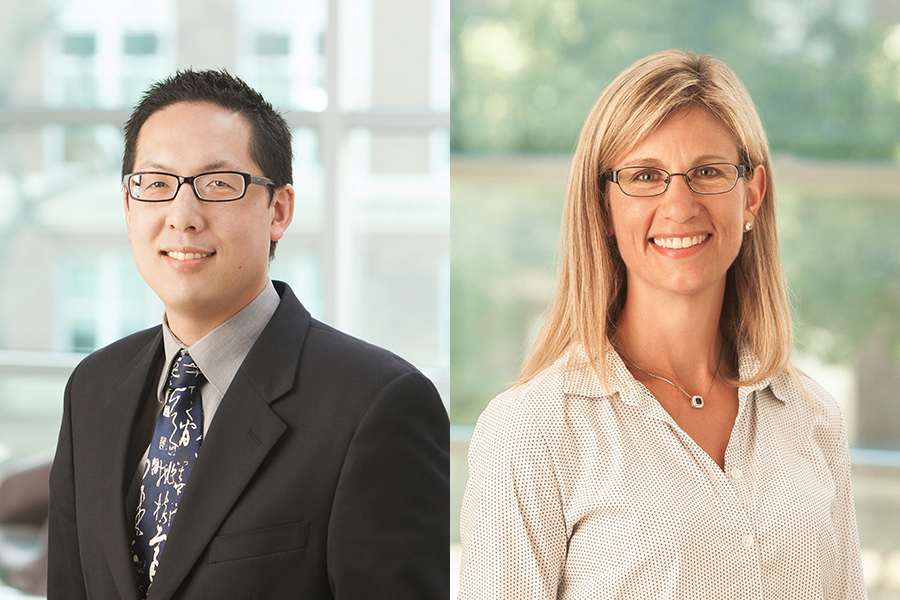 Dr. Shane Tsai and Dr. Tammy Wichman