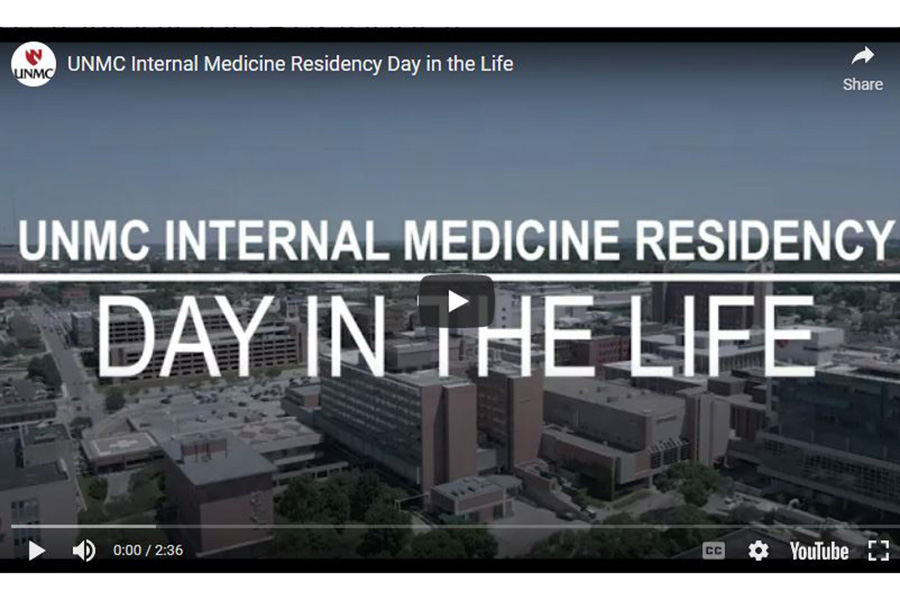 UNMC Internal Medicine Day in the Life Video